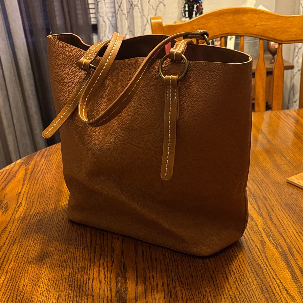 Forever 21 Brown Tote Bag